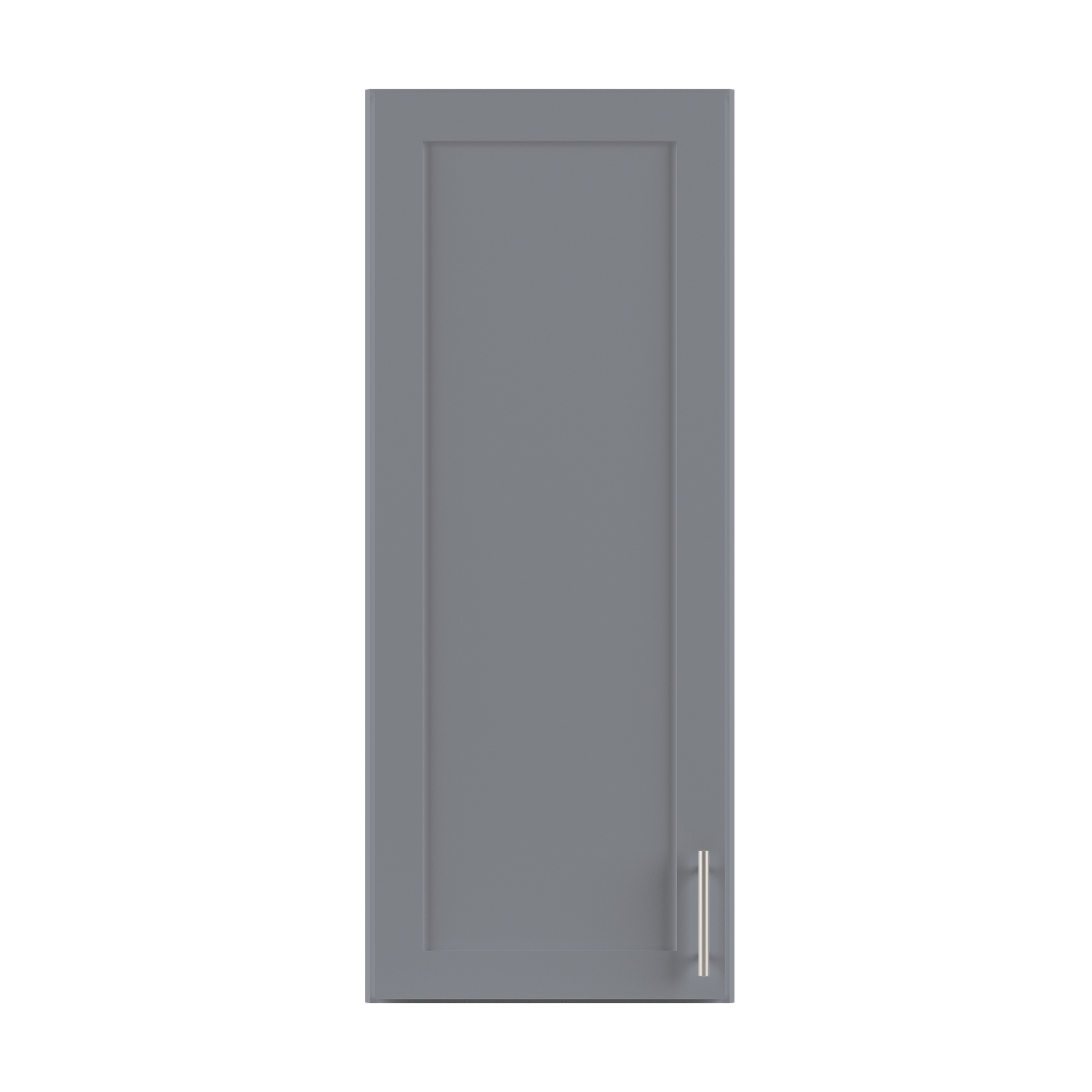 Wall End Kitchen Cabinet WEC1242 Colonial Gray LessCare 12 in. width 42 in. height 12 in. depth - Kitchen Cabinets