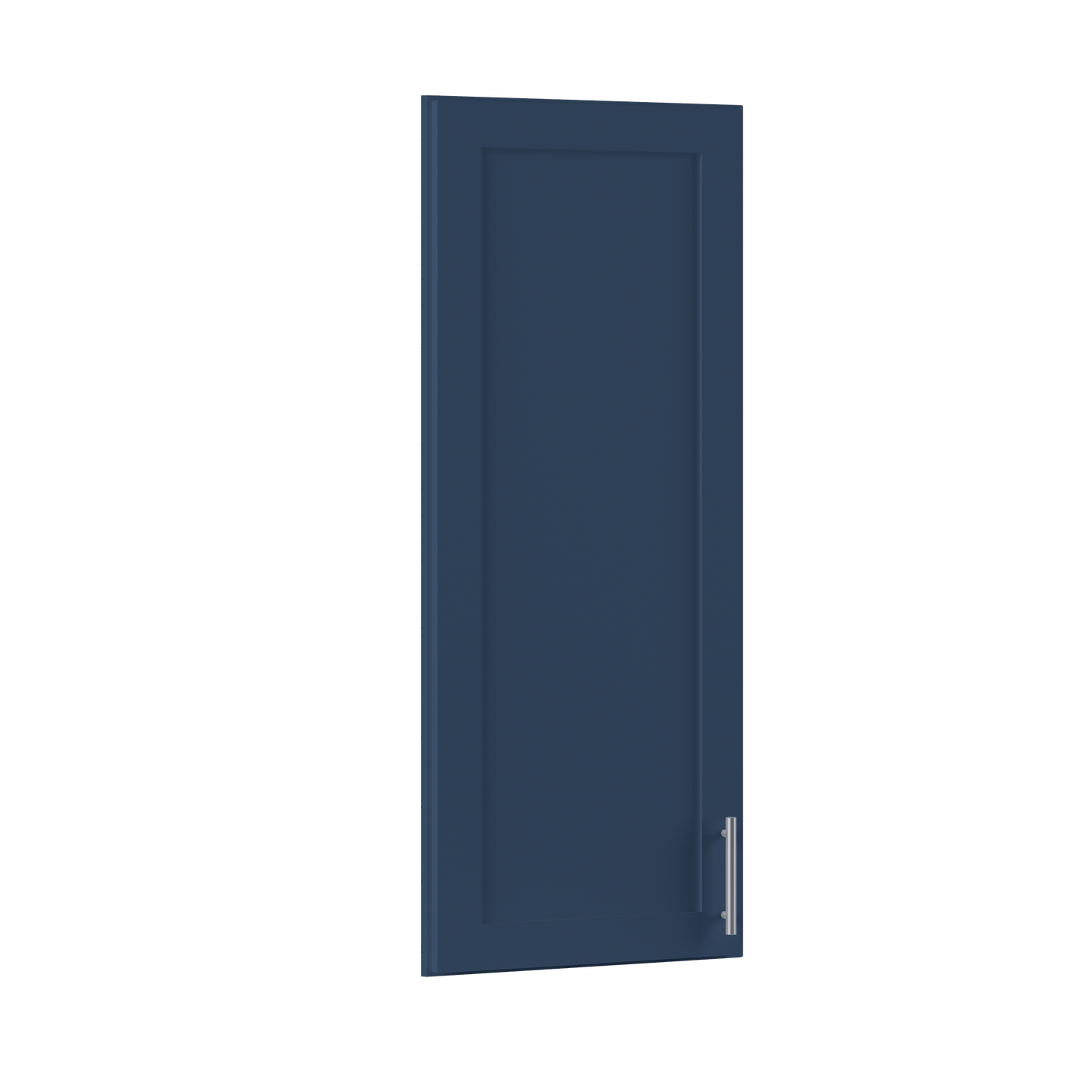 Wall End Kitchen Cabinet WEC1242 Danbury Blue LessCare 12 in. width 42 in. height 12 in. depth - Kitchen Cabinets