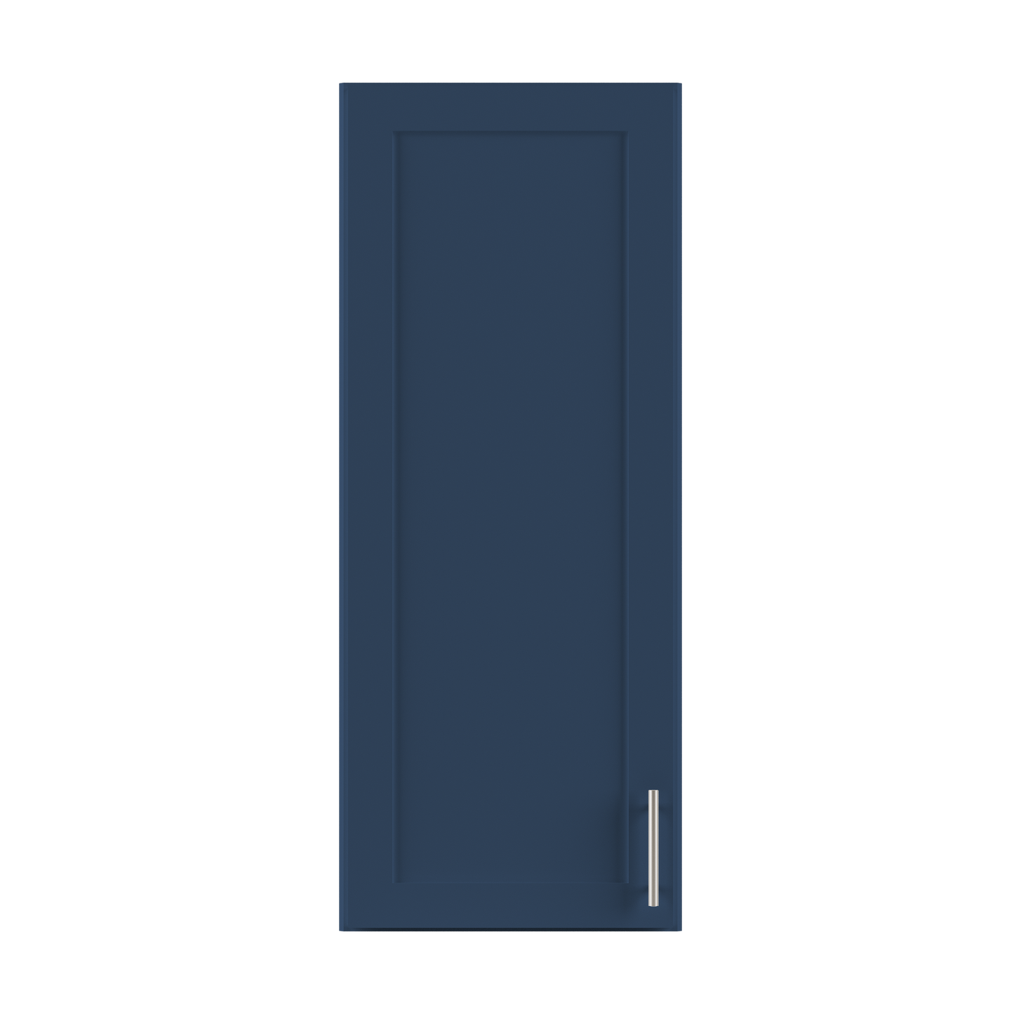 Wall End Kitchen Cabinet WEC1242 Danbury Blue LessCare 12 in. width 42 in. height 12 in. depth - Kitchen Cabinets