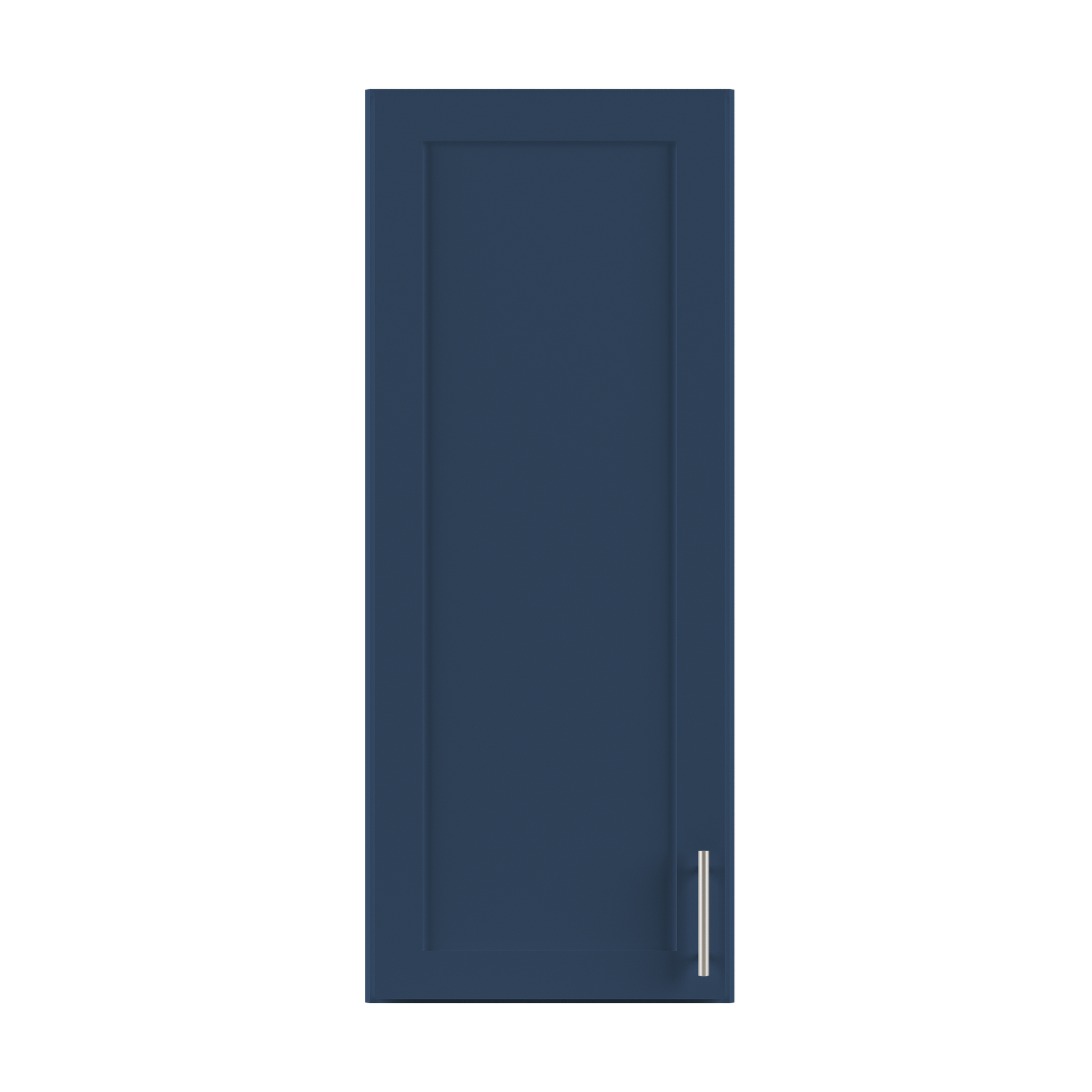 Wall End Kitchen Cabinet WEC1242 Danbury Blue LessCare 12 in. width 42 in. height 12 in. depth - Kitchen Cabinets