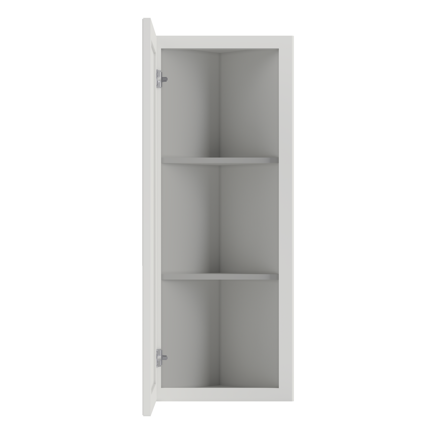 Wall End Kitchen Cabinet WEC1242 Milan Pearl 12 in. width 42 in. height 12 in. depth - Kitchen Cabinets