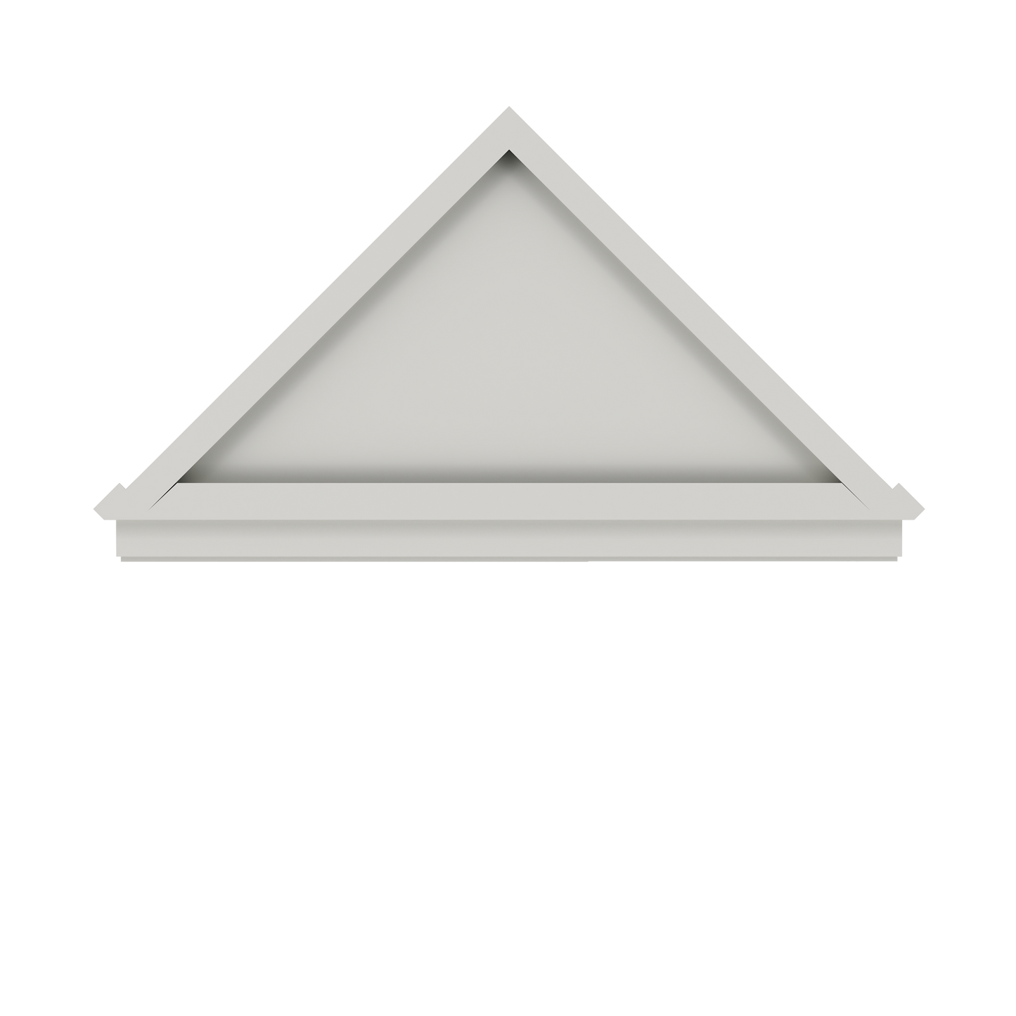 Wall End Kitchen Cabinet WEC1242 Milan Pearl 12 in. width 42 in. height 12 in. depth - Kitchen Cabinets