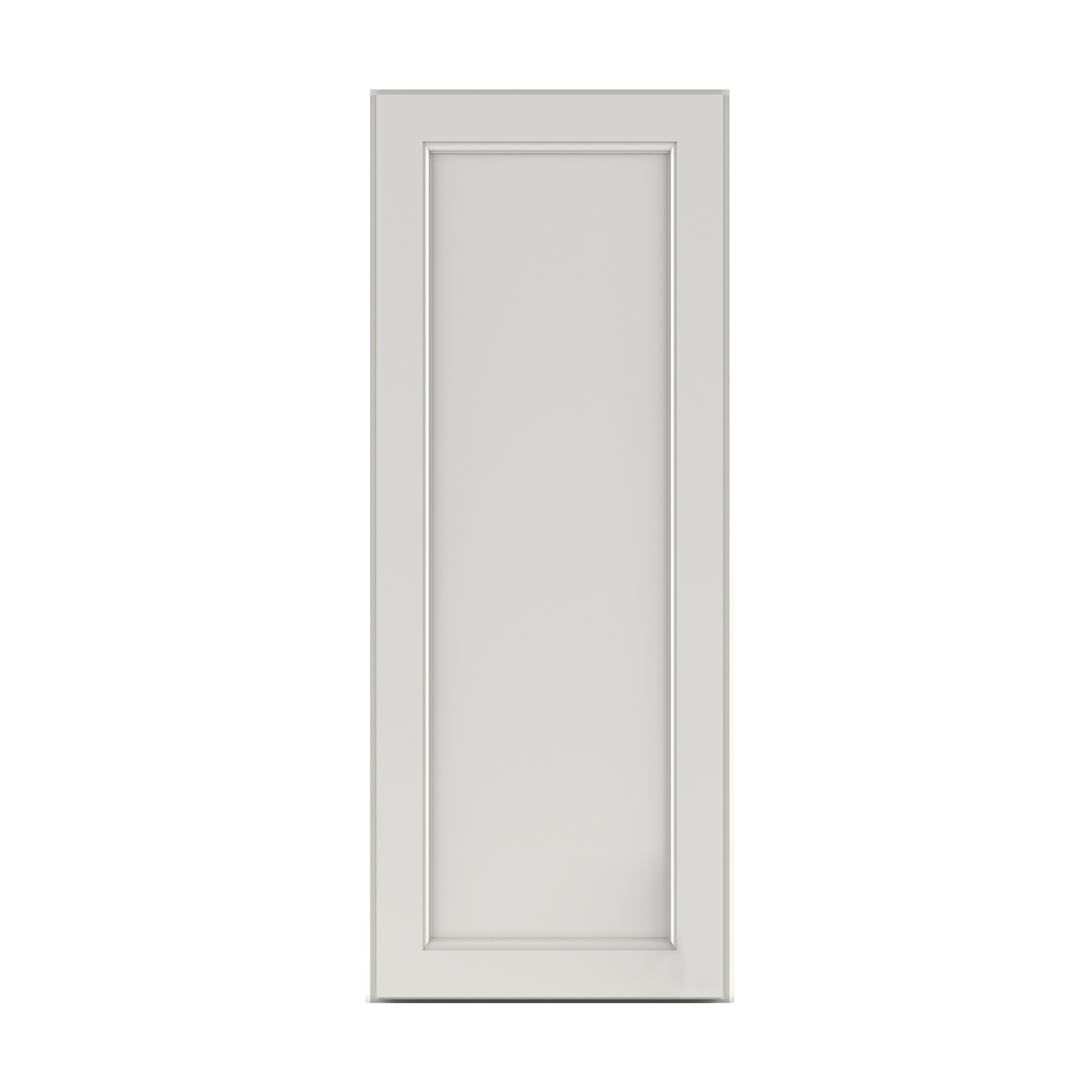 Wall End Kitchen Cabinet WEC1242 Milan Pearl 12 in. width 42 in. height 12 in. depth - Kitchen Cabinets
