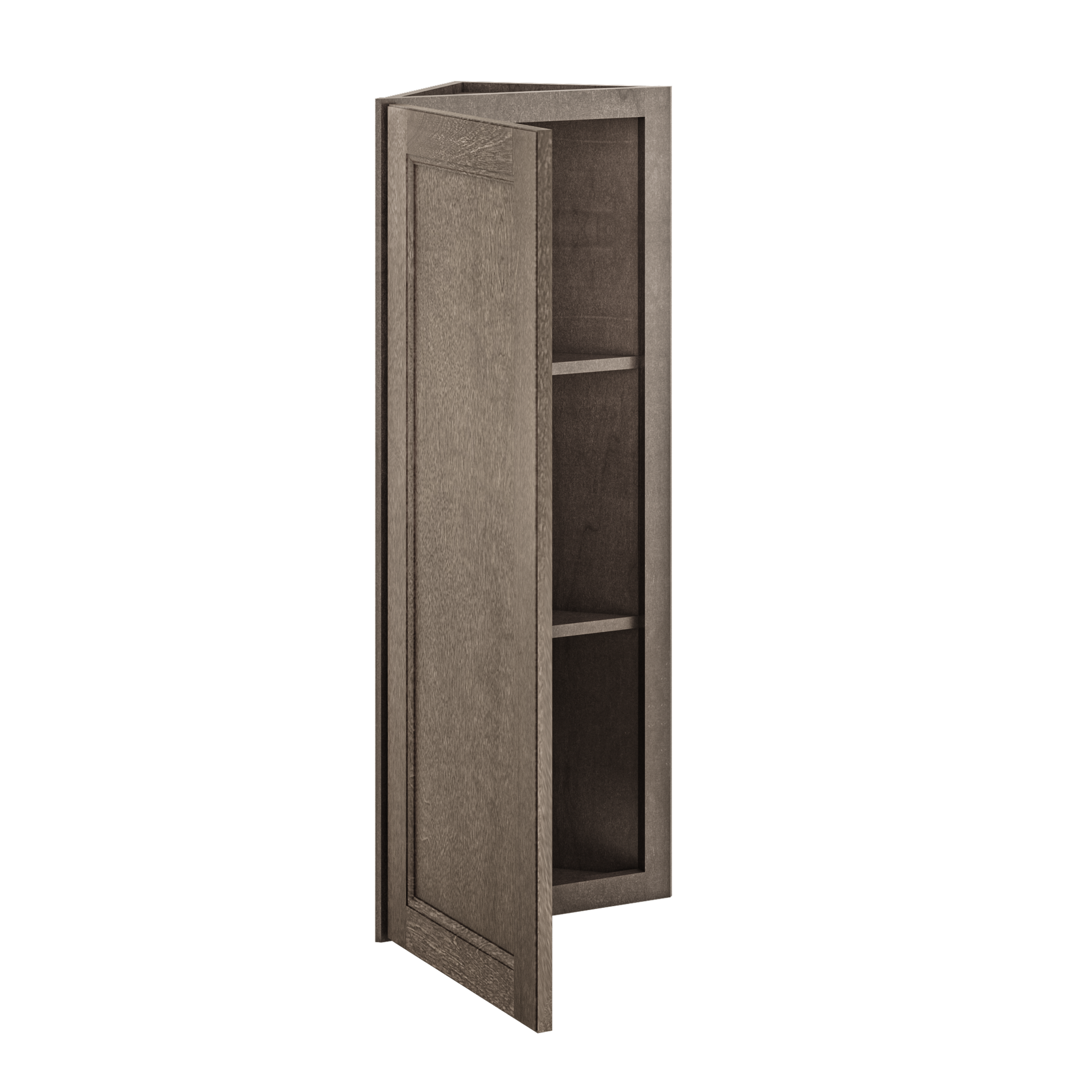 Wall End Kitchen Cabinet WEC1242 Milan Slate 12 in. width 42 in. height 12 in. depth - Kitchen Cabinets