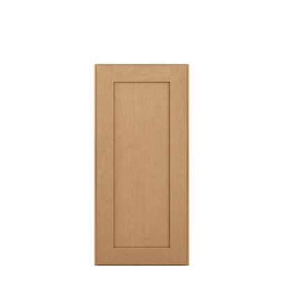 Wall End Kitchen Cabinet WEC1236 Shaker Toffee LessCare 12 in. width 36 in. height 12 in. depth - Kitchen Cabinets
