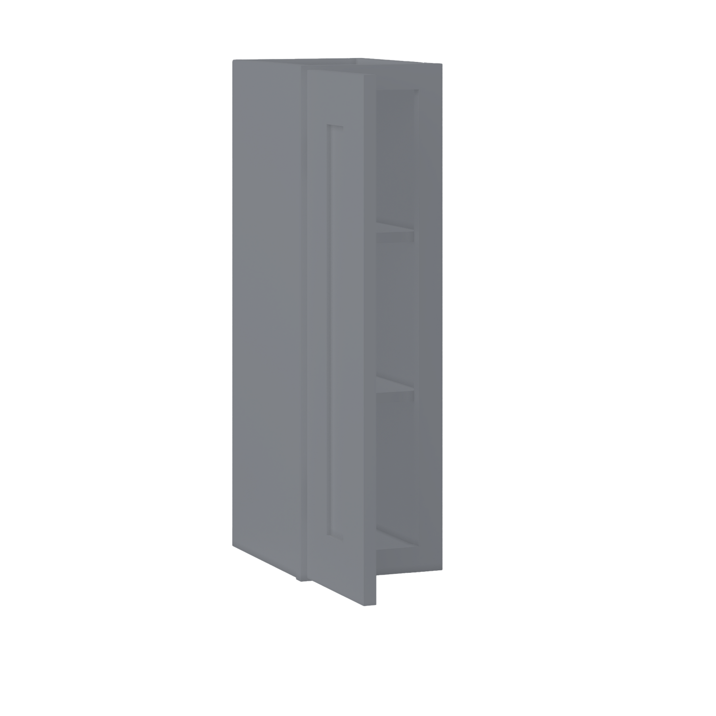 Wall Kitchen Cabinet W0930 Colonial Gray LessCare 9 in. width 30 in. height 12 in. depth - Kitchen Cabinets