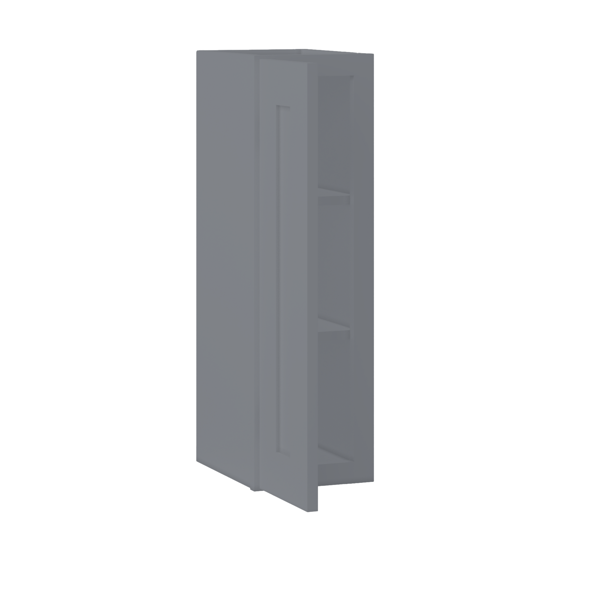 Wall Kitchen Cabinet W0930 Colonial Gray LessCare 9 in. width 30 in. height 12 in. depth - Kitchen Cabinets