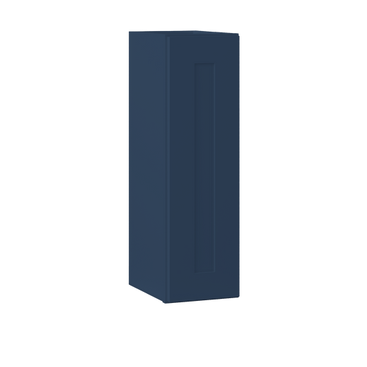 Wall Kitchen Cabinet W0930 Danbury Blue LessCare 9 in. width 30 in. height 12 in. depth - Kitchen Cabinets