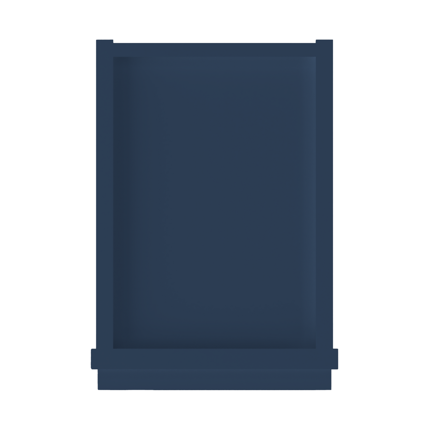 Wall Kitchen Cabinet W0930 Danbury Blue LessCare 9 in. width 30 in. height 12 in. depth - Kitchen Cabinets