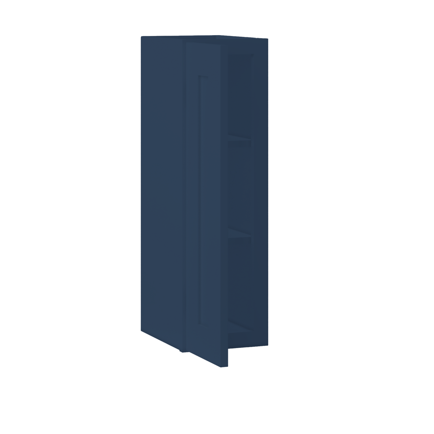 Wall Kitchen Cabinet W0930 Danbury Blue LessCare 9 in. width 30 in. height 12 in. depth - Kitchen Cabinets