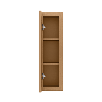 Wall Kitchen Cabinet W0930 Shaker Toffee LessCare 9 in. width 30 in. height 12 in. depth - Kitchen Cabinets