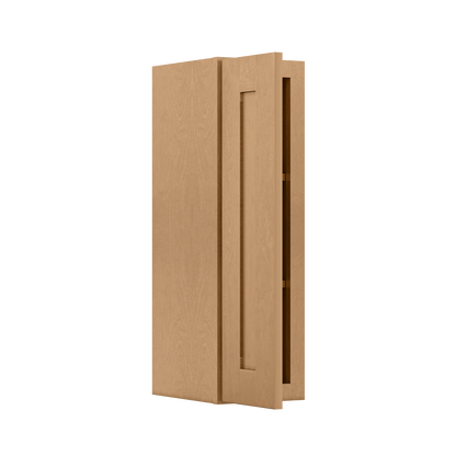 Wall Kitchen Cabinet W0930 Shaker Toffee LessCare 9 in. width 30 in. height 12 in. depth - Kitchen Cabinets