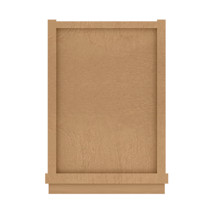 Wall Kitchen Cabinet W0930 Shaker Toffee LessCare 9 in. width 30 in. height 12 in. depth - Kitchen Cabinets