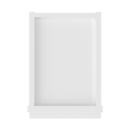 Wall Kitchen Cabinet W0936 Alpina White LessCare 9 in. width 36 in. height 12 in. depth - Kitchen Cabinets