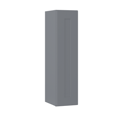 Wall Kitchen Cabinet W0936 Colonial Gray LessCare 9 in. width 36 in. height 12 in. depth - Kitchen Cabinets
