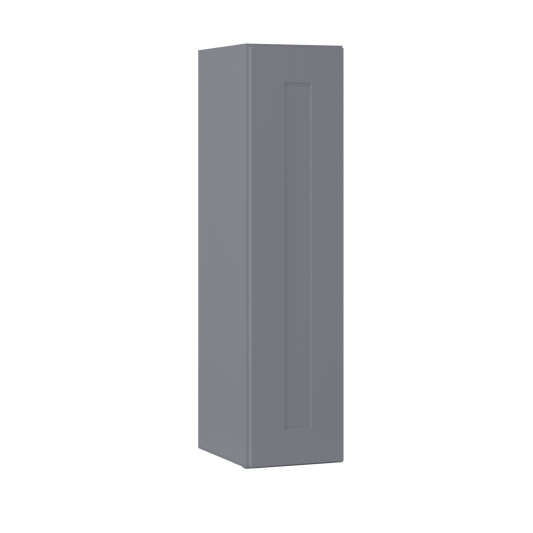 Wall Kitchen Cabinet W0936 Colonial Gray LessCare 9 in. width 36 in. height 12 in. depth - Kitchen Cabinets