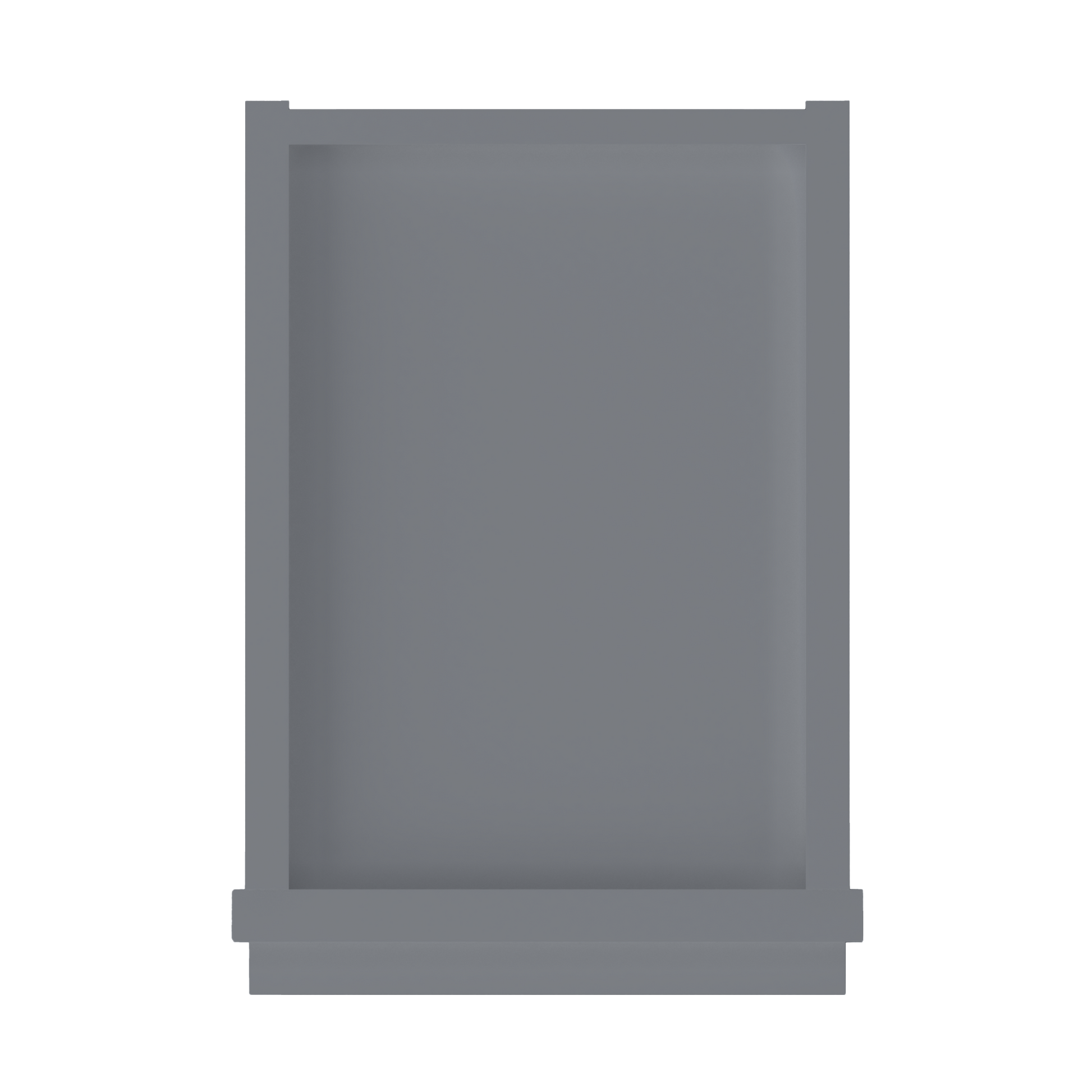 Wall Kitchen Cabinet W0936 Colonial Gray LessCare 9 in. width 36 in. height 12 in. depth - Kitchen Cabinets