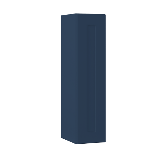 Wall Kitchen Cabinet W0936 Danbury Blue LessCare 9 in. width 36 in. height 12 in. depth - Kitchen Cabinets