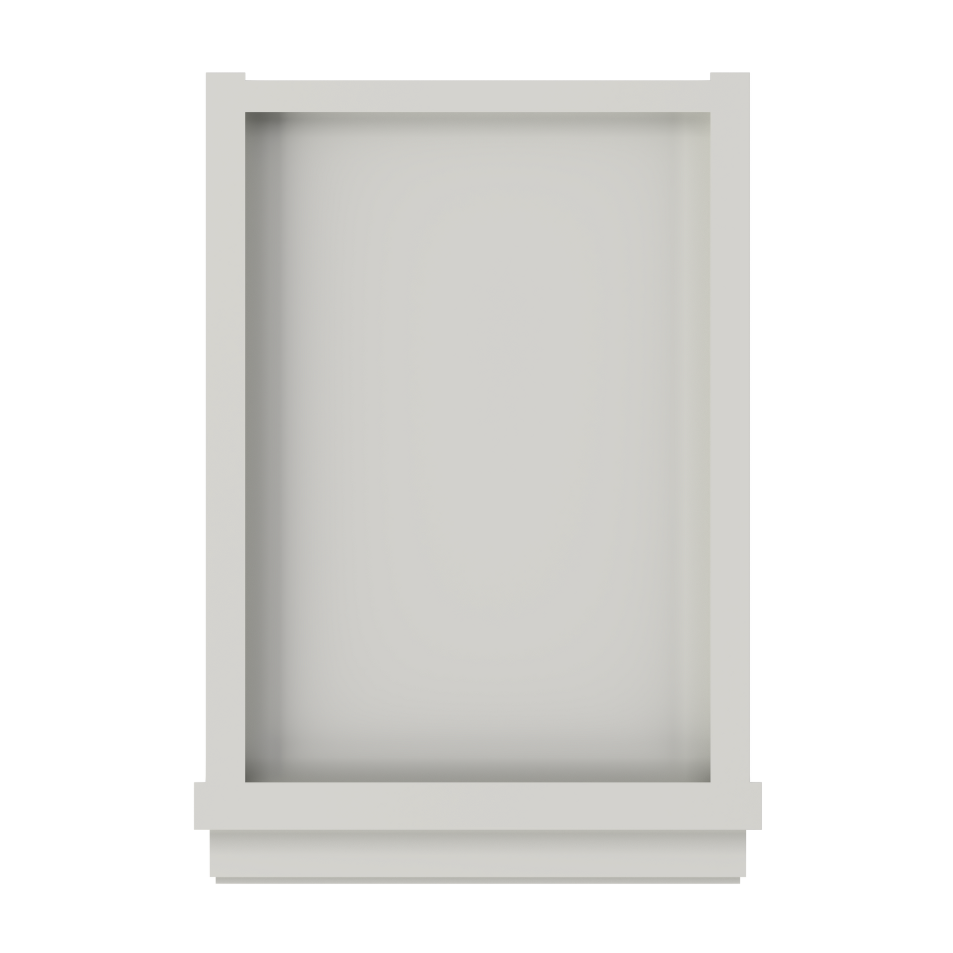 Wall Kitchen Cabinet W0936 Milan Pearl 9 in. width 36 in. height 12 in. depth - Kitchen Cabinets