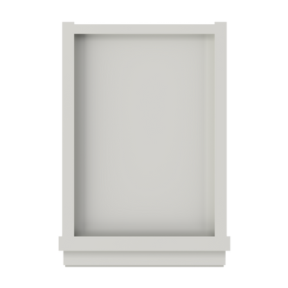 Wall Kitchen Cabinet W0936 Milan Pearl 9 in. width 36 in. height 12 in. depth - Kitchen Cabinets