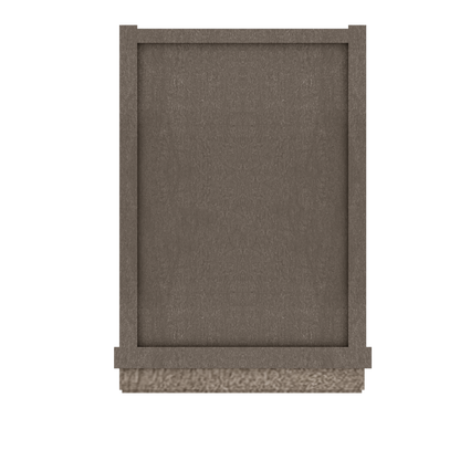 Wall Kitchen Cabinet W0936 Milan Slate 9 in. width 36 in. height 12 in. depth - Kitchen Cabinets