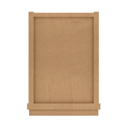 Wall Kitchen Cabinet W0936 Shaker Toffee LessCare 9 in. width 36 in. height 12 in. depth - Kitchen Cabinets