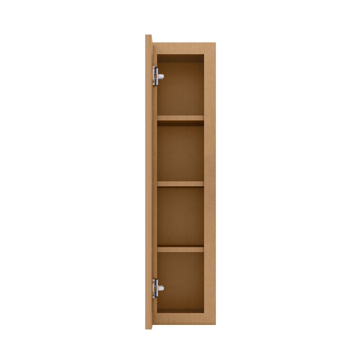 Wall Kitchen Cabinet W0936 Shaker Toffee LessCare 9 in. width 36 in. height 12 in. depth - Kitchen Cabinets