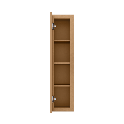 Wall Kitchen Cabinet W0936 Shaker Toffee LessCare 9 in. width 36 in. height 12 in. depth - Kitchen Cabinets