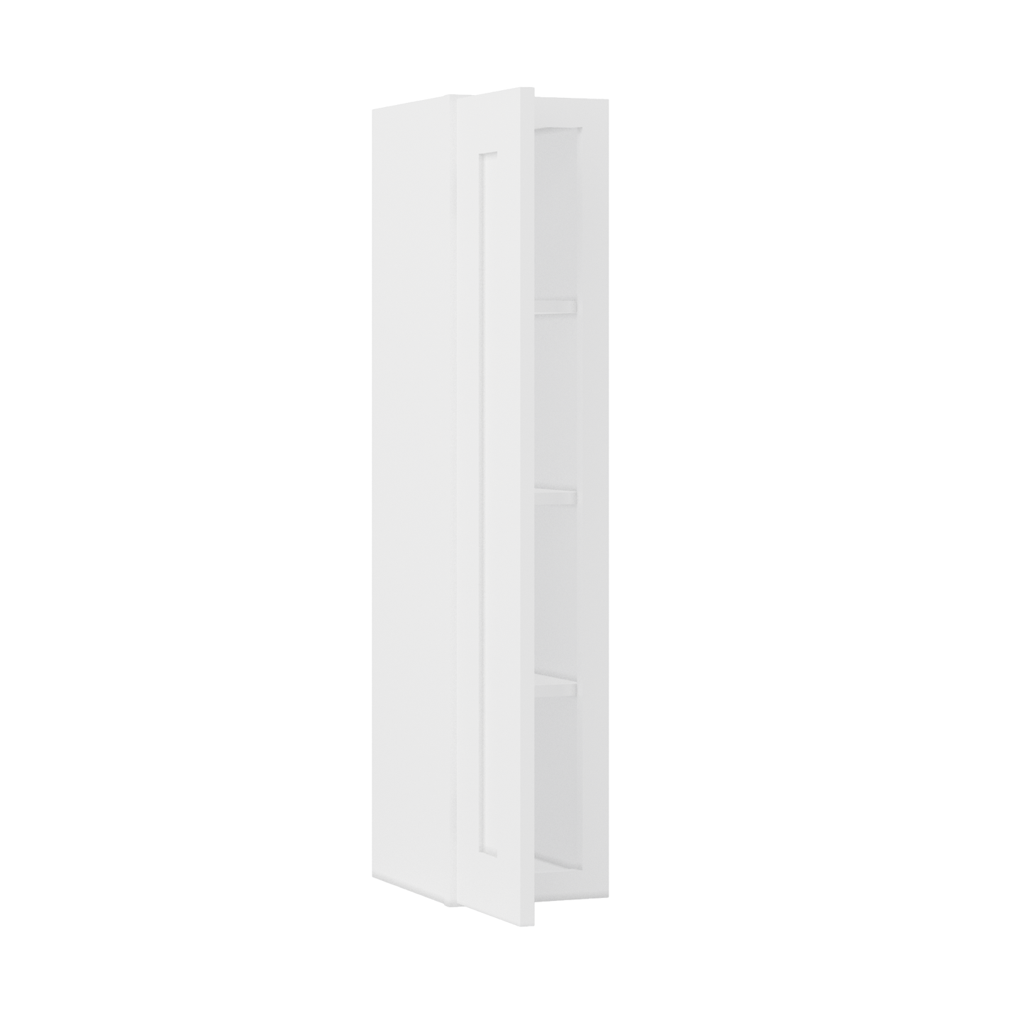 Wall Kitchen Cabinet W0942 Alpina White LessCare 9 in. width 42 in. height 12 in. depth - Kitchen Cabinets