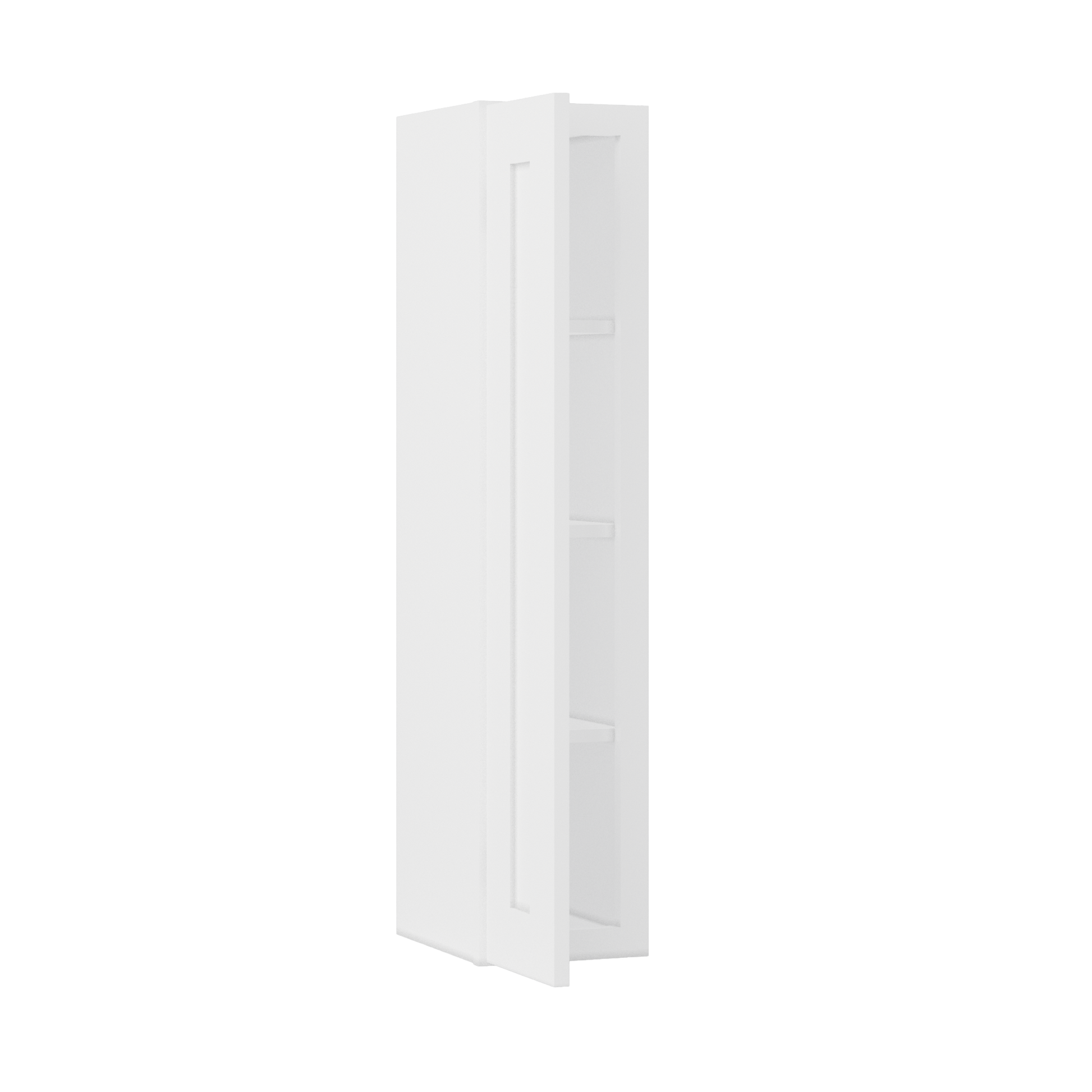 Wall Kitchen Cabinet W0942 Alpina White LessCare 9 in. width 42 in. height 12 in. depth - Kitchen Cabinets