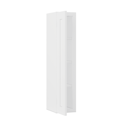 Wall Kitchen Cabinet W0942 Alpina White LessCare 9 in. width 42 in. height 12 in. depth - Kitchen Cabinets