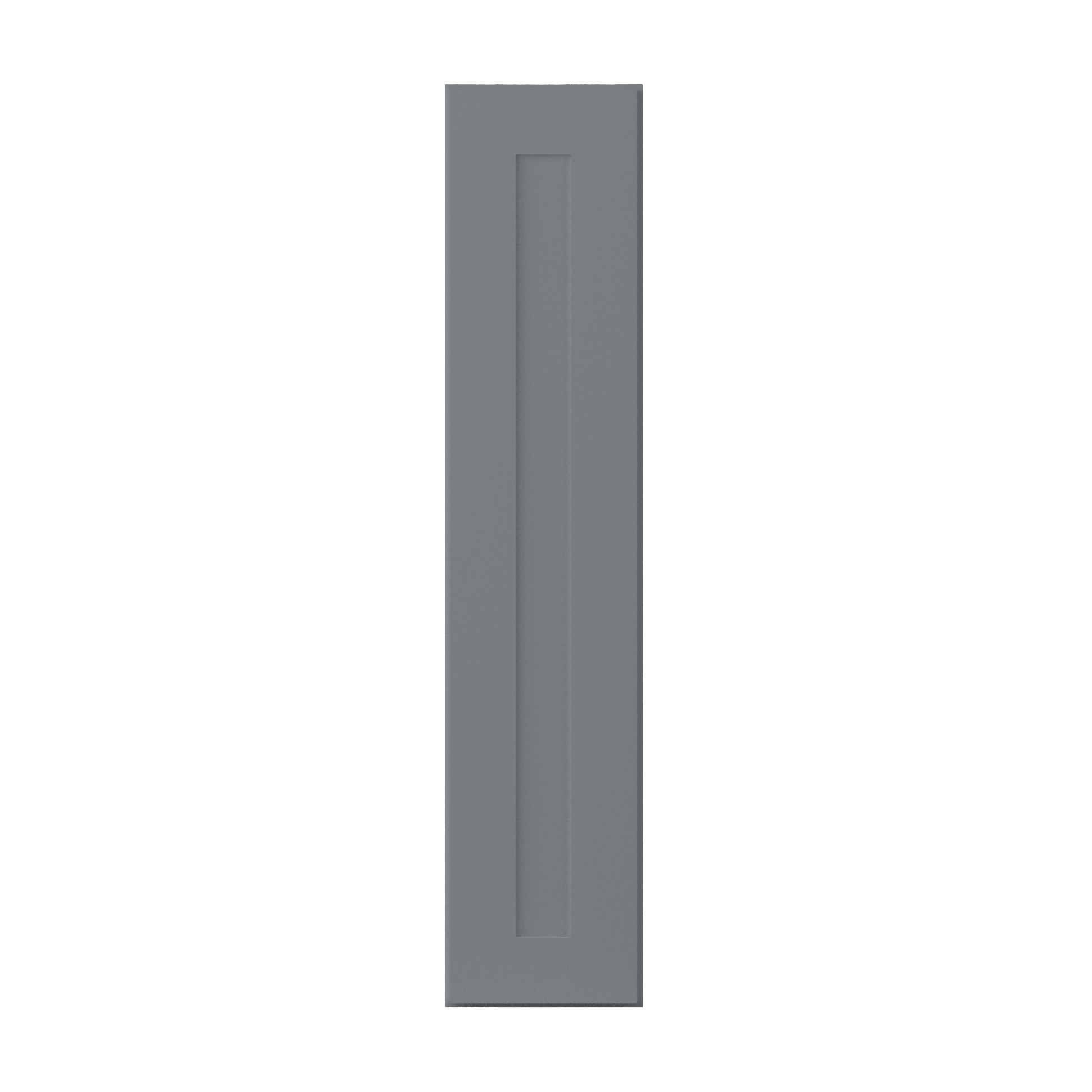 Wall Kitchen Cabinet W0942 Colonial Gray LessCare 9 in. width 42 in. height 12 in. depth - Kitchen Cabinets