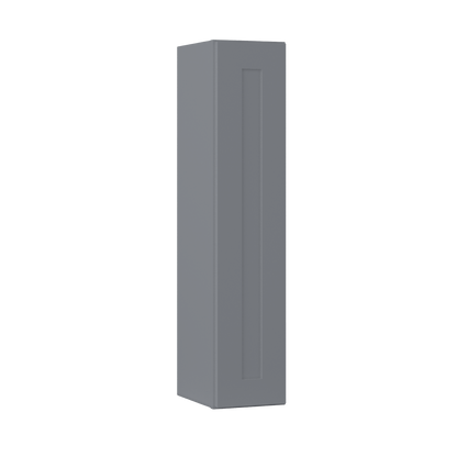 Wall Kitchen Cabinet W0942 Colonial Gray LessCare 9 in. width 42 in. height 12 in. depth - Kitchen Cabinets