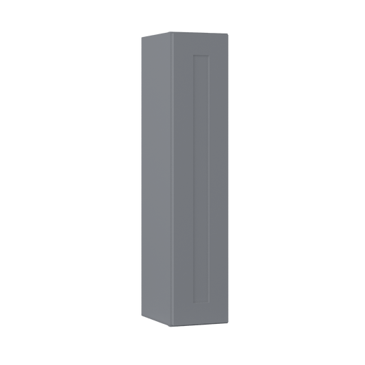Wall Kitchen Cabinet W0942 Colonial Gray LessCare 9 in. width 42 in. height 12 in. depth - Kitchen Cabinets