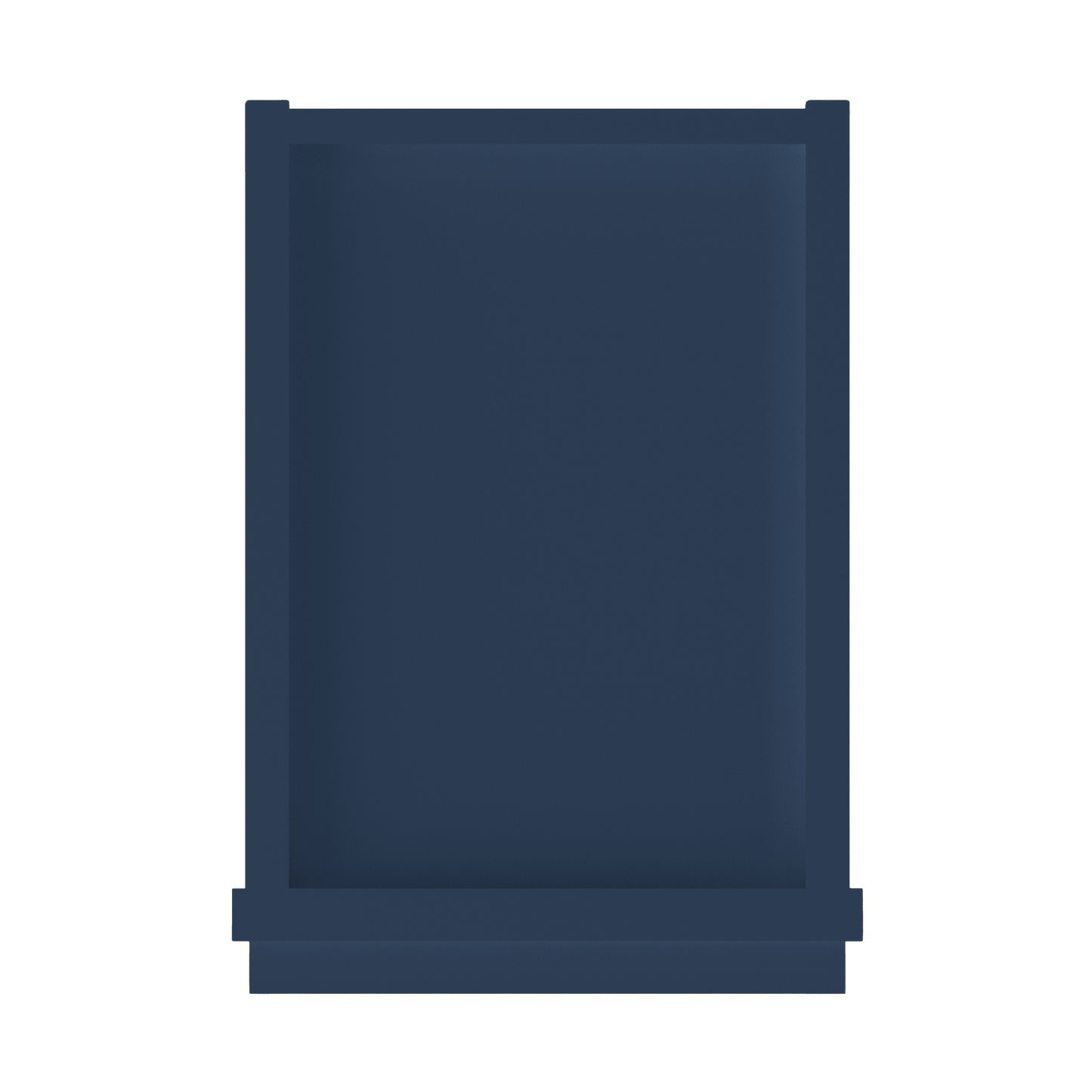 Wall Kitchen Cabinet W0942 Danbury Blue LessCare 9 in. width 42 in. height 12 in. depth - Kitchen Cabinets