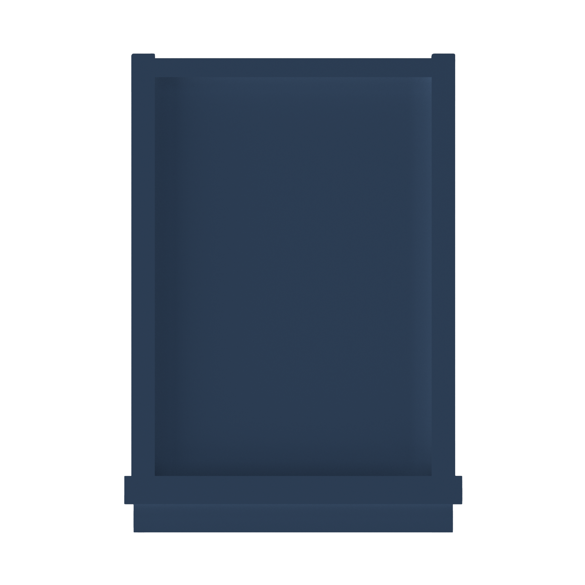 Wall Kitchen Cabinet W0942 Danbury Blue LessCare 9 in. width 42 in. height 12 in. depth - Kitchen Cabinets