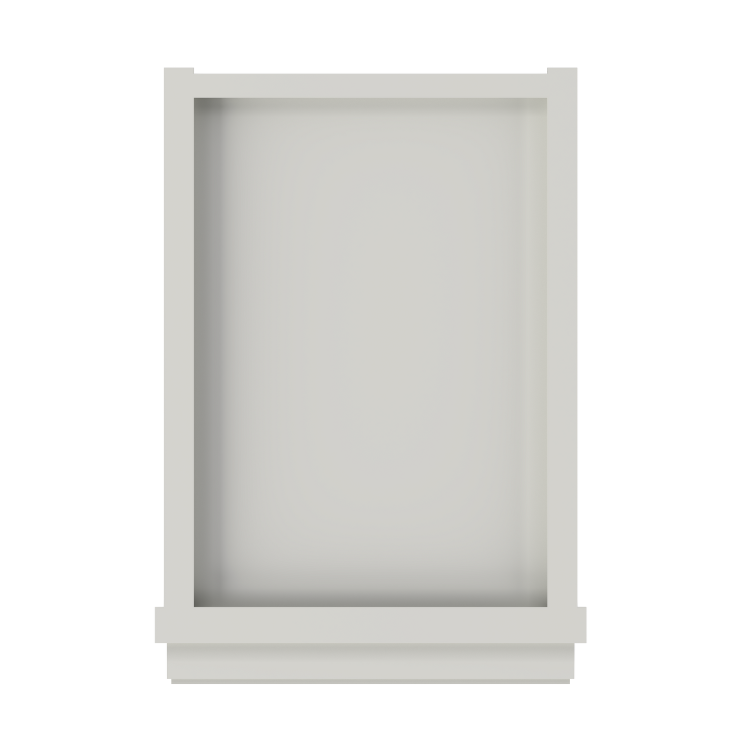 Wall Kitchen Cabinet W0942 Milan Pearl 9 in. width 42 in. height 12 in. depth - Kitchen Cabinets