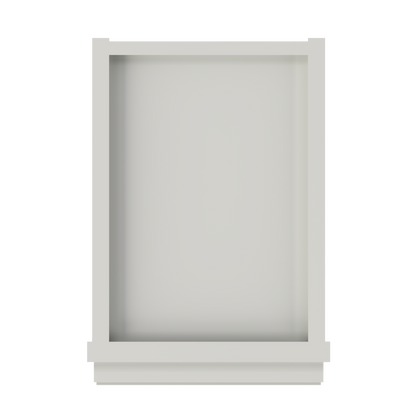 Wall Kitchen Cabinet W0942 Milan Pearl 9 in. width 42 in. height 12 in. depth - Kitchen Cabinets