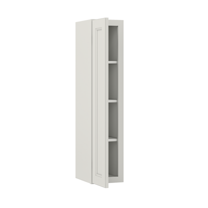 Wall Kitchen Cabinet W0942 Milan Pearl 9 in. width 42 in. height 12 in. depth - Kitchen Cabinets
