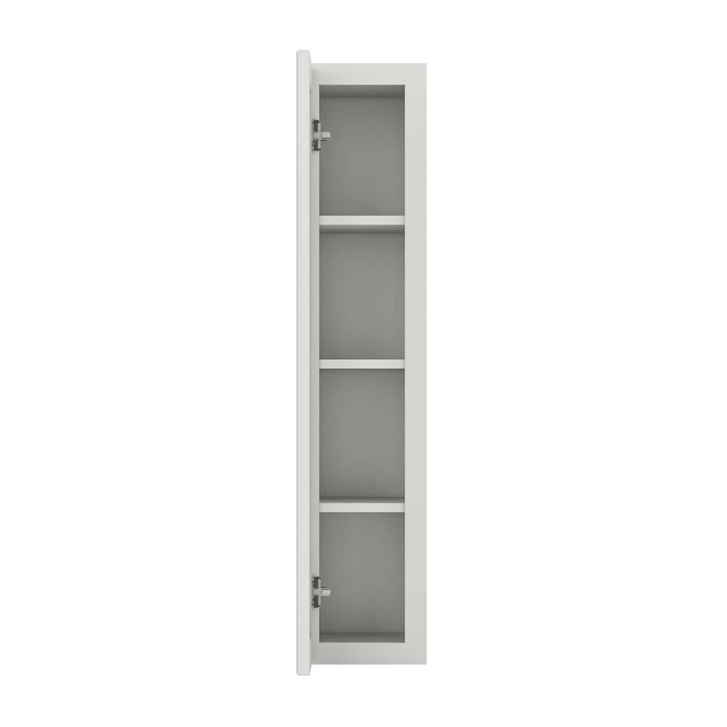 Wall Kitchen Cabinet W0942 Milan Pearl 9 in. width 42 in. height 12 in. depth - Kitchen Cabinets