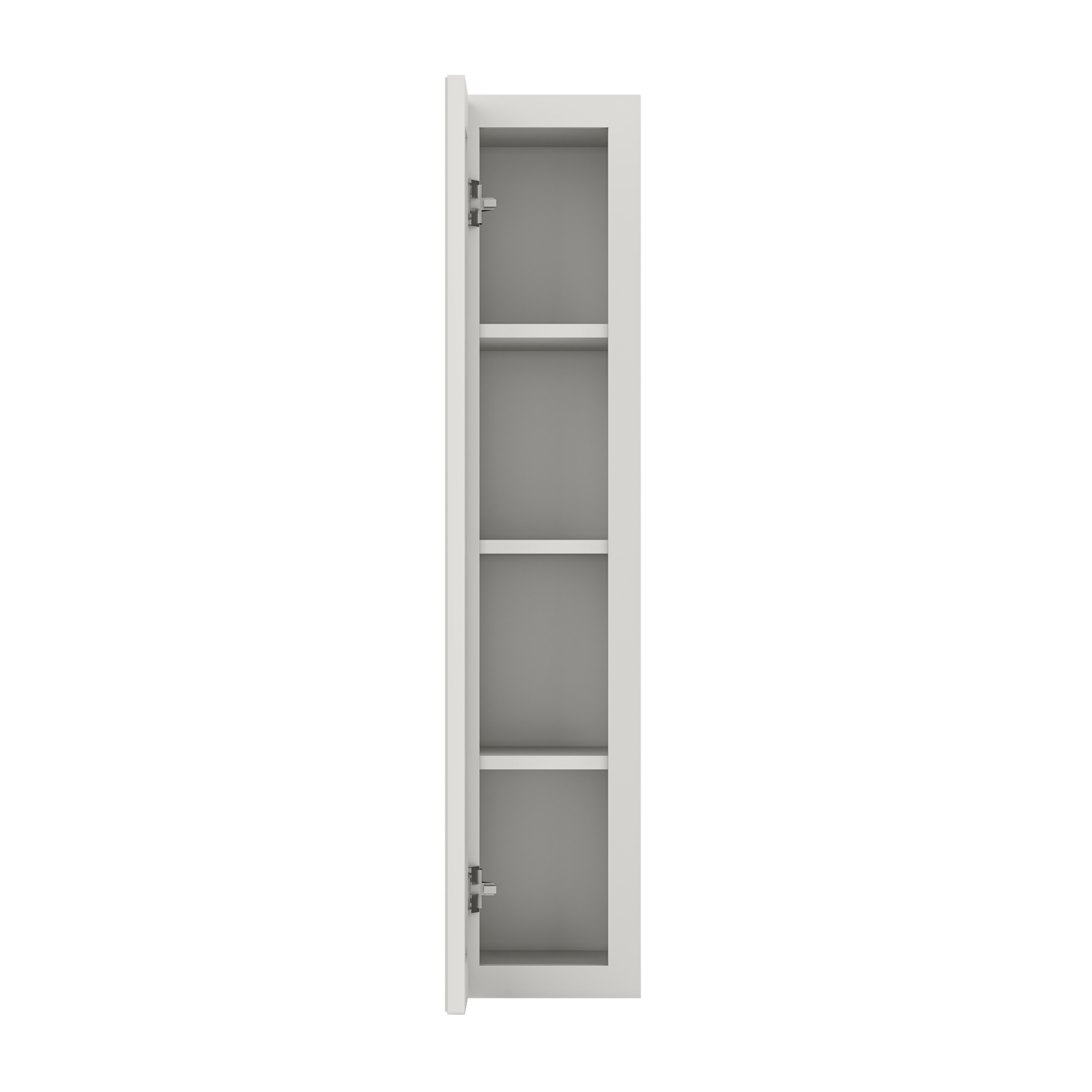 Wall Kitchen Cabinet W0942 Milan Pearl 9 in. width 42 in. height 12 in. depth - Kitchen Cabinets