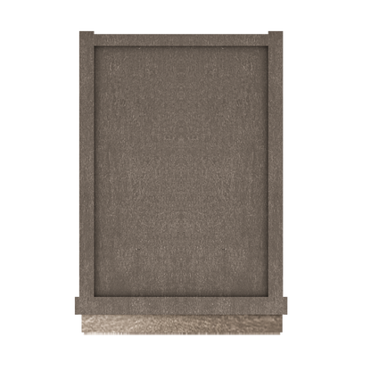 Wall Kitchen Cabinet W0942 Milan Slate 9 in. width 42 in. height 12 in. depth - Kitchen Cabinets