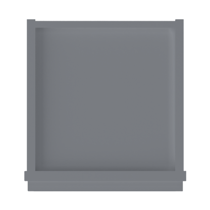 Wall Kitchen Cabinet W1230 Colonial Gray LessCare 12 in. width 30 in. height 12 in. depth - Kitchen Cabinets