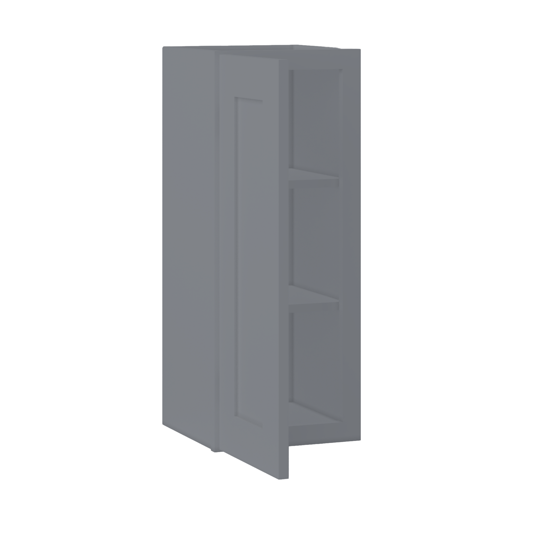 Wall Kitchen Cabinet W1230 Colonial Gray LessCare 12 in. width 30 in. height 12 in. depth - Kitchen Cabinets