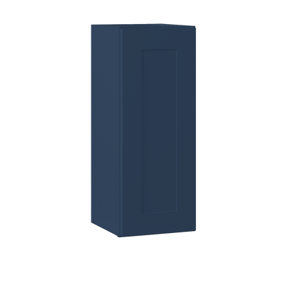 Wall Kitchen Cabinet W1230 Danbury Blue LessCare 12 in. width 30 in. height 12 in. depth - Kitchen Cabinets