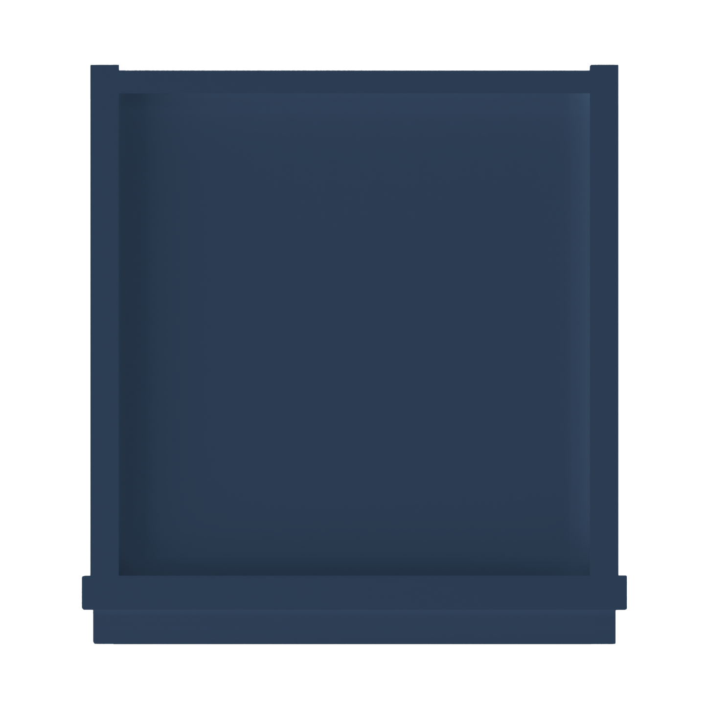 Wall Kitchen Cabinet W1230 Danbury Blue LessCare 12 in. width 30 in. height 12 in. depth - Kitchen Cabinets