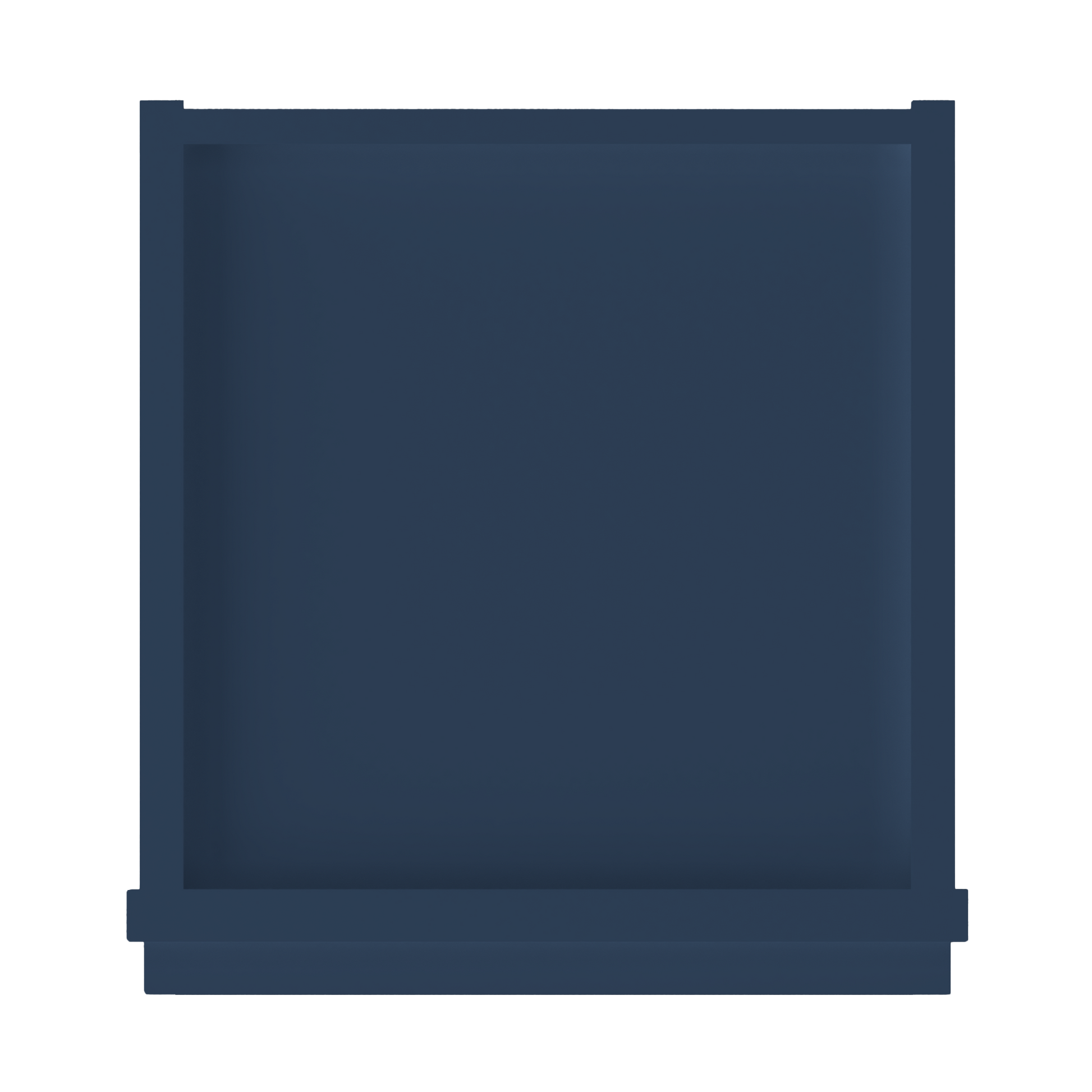 Wall Kitchen Cabinet W1230 Danbury Blue LessCare 12 in. width 30 in. height 12 in. depth - Kitchen Cabinets