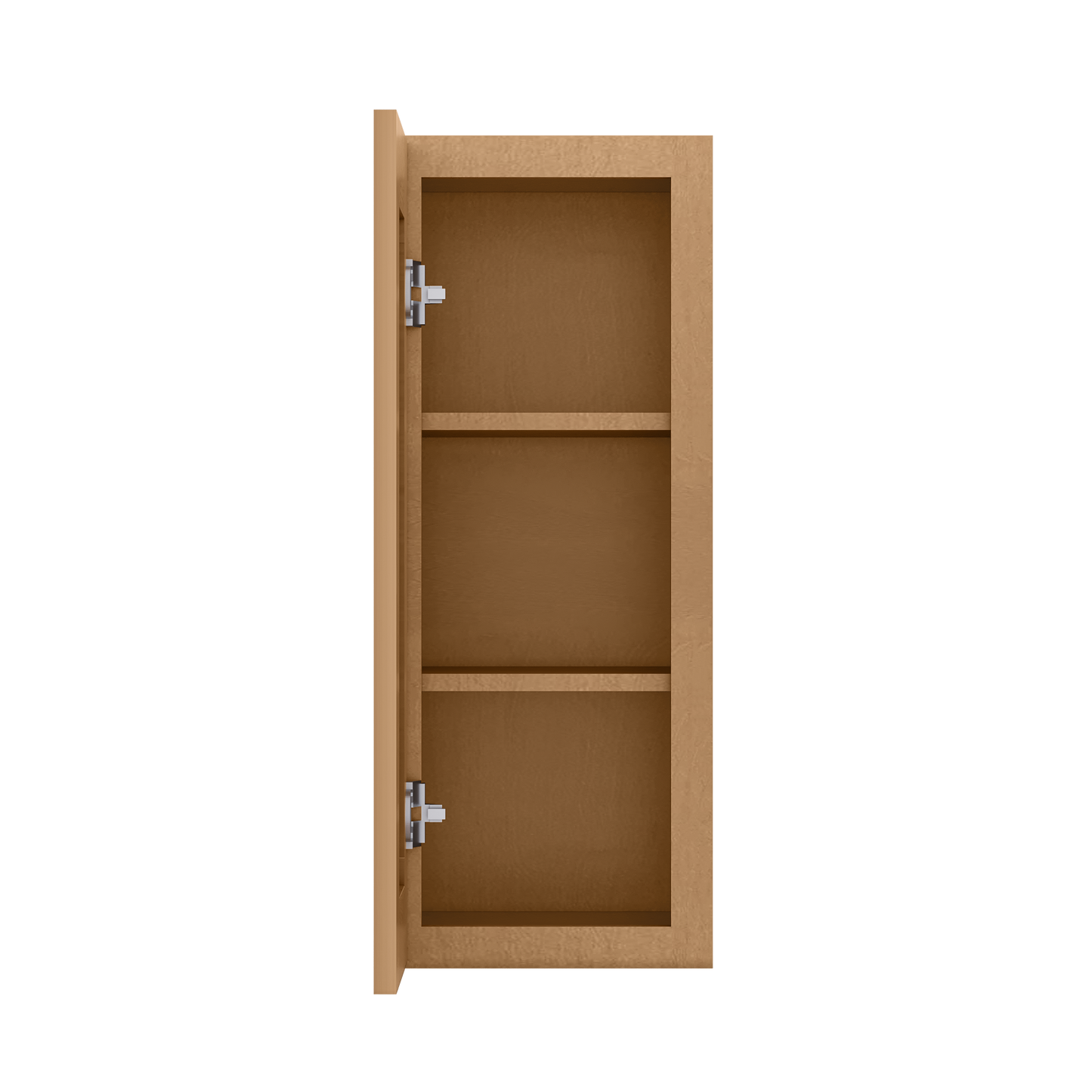 Wall Kitchen Cabinet W1230 Shaker Toffee LessCare 12 in. width 30 in. height 12 in. depth - Kitchen Cabinets