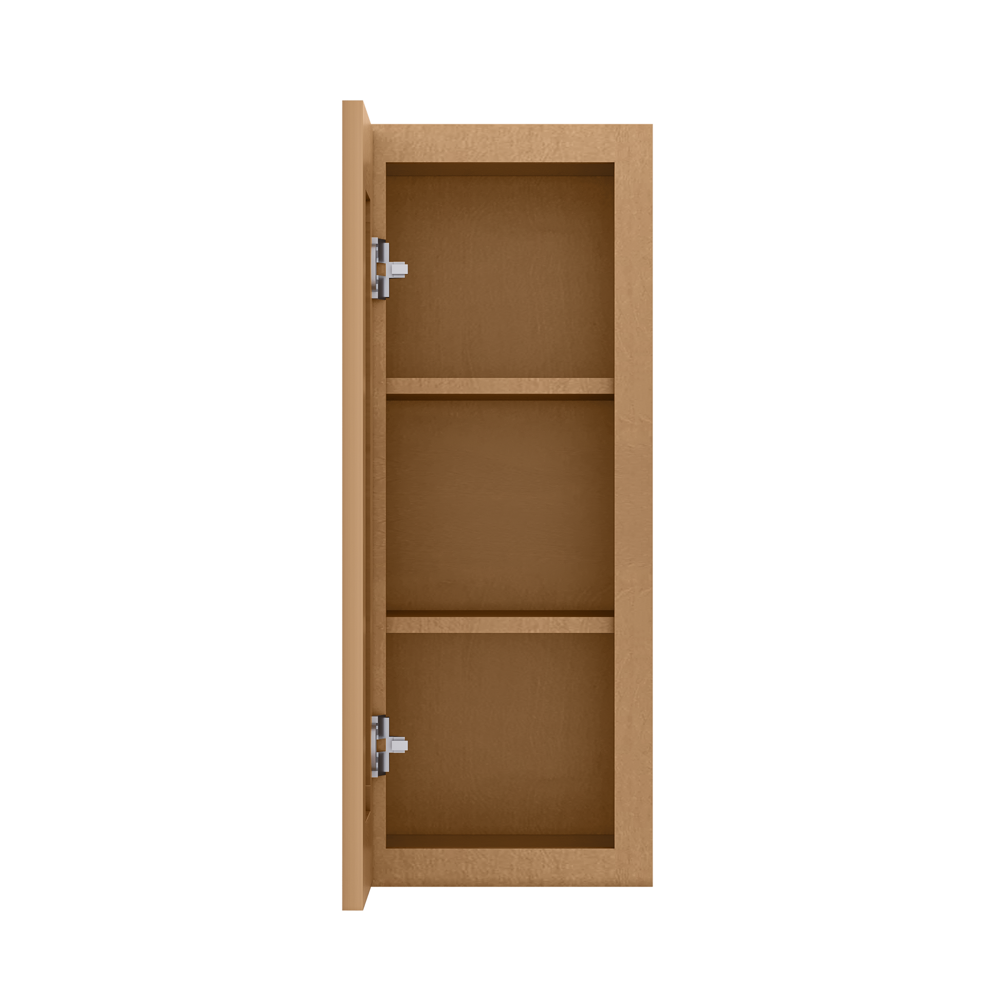 Wall Kitchen Cabinet W1230 Shaker Toffee LessCare 12 in. width 30 in. height 12 in. depth - Kitchen Cabinets