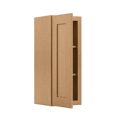 Wall Kitchen Cabinet W1230 Shaker Toffee LessCare 12 in. width 30 in. height 12 in. depth - Kitchen Cabinets